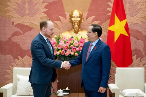 陈光方会见瑞典王国议会外交委员会代表团 - ảnh 1