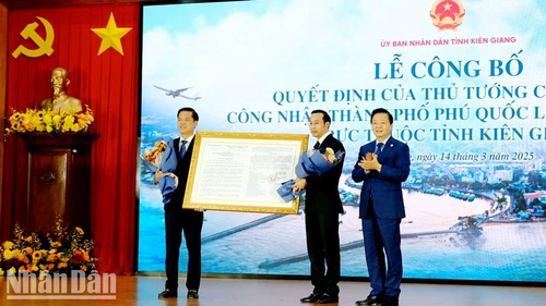 越南富国岛升级为一级都市 - ảnh 1