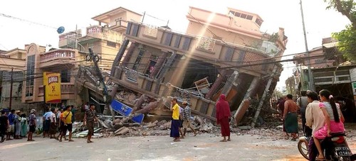 越南领导人就缅甸地震向泰国和缅甸致慰问电 - ảnh 1