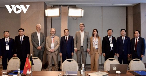 陈青敏会见比利时议会和古巴国会领导人 - ảnh 1