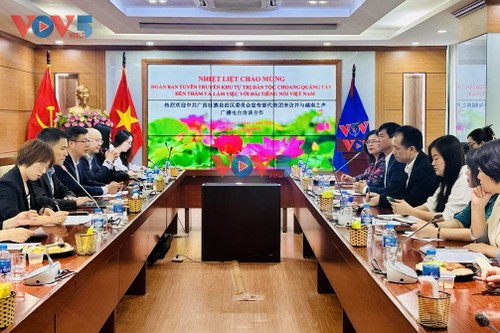 本台与中国广西合作将数字技术应用于新闻生产 - ảnh 1