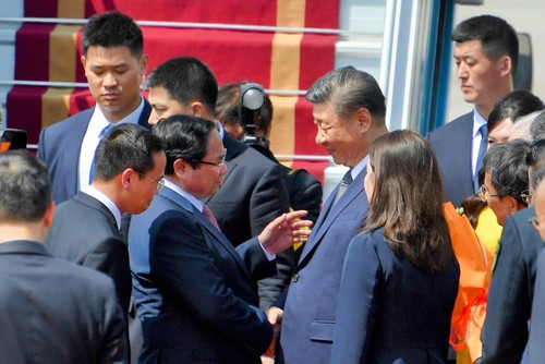 范明政到机场为中共中央总书记、中国国家主席习近平送行 - ảnh 1