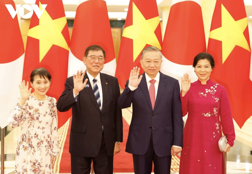 组图：苏林会见日本首相石破茂 - ảnh 2