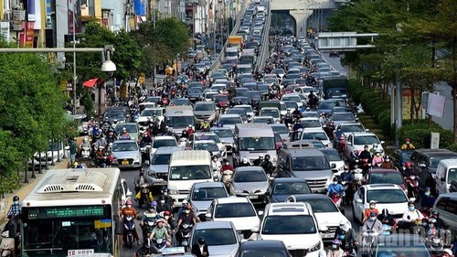 2026年7月起，河内一环内禁止使用化石燃料的摩托车通行 - ảnh 1