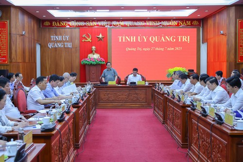 范明政：广治省要有效动员各类资源，优先发展战略性基础设施 - ảnh 1