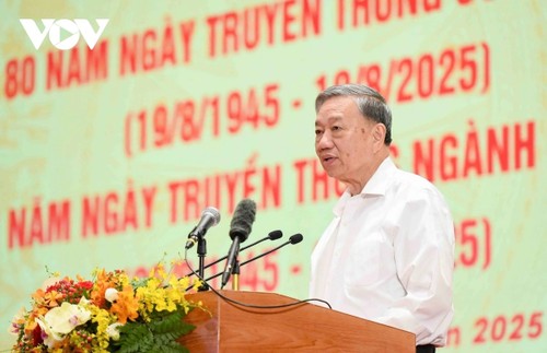 苏林：“军队、公安和外交对国家命运发挥着特别重要的作用” - ảnh 1