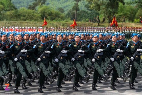 近1.6万名指战员参加国庆阅兵游行综合演练 - ảnh 2