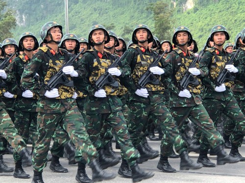 近1.6万名指战员参加国庆阅兵游行综合演练 - ảnh 3