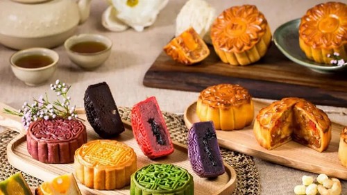 琳琅满目的中秋市场 - ảnh 1