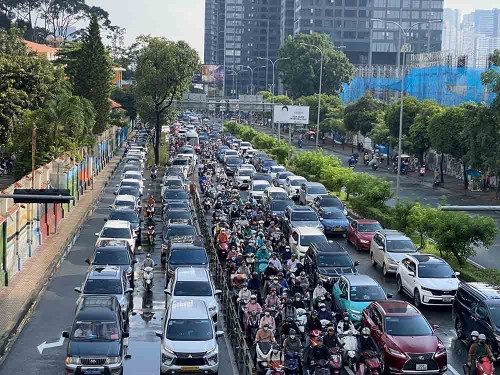 胡志明市着力试行低排放区 - ảnh 1