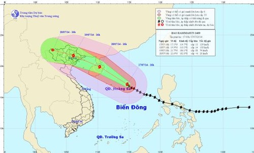 Provinsi Quang Ninh menyiapkan secara baik usaha mencegah dan menanggulangi taufan Rammasun - ảnh 1