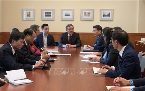 Nguyên Hoà Binh achève sa visite aux États-Unis - ảnh 1