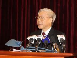 KPV-Generalsekretär Trong trifft Senatspräsidenten von Chile  - ảnh 1