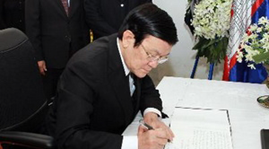 Staatspräsident gedenkt kambodschanischen König Norodom Sihanouk - ảnh 1