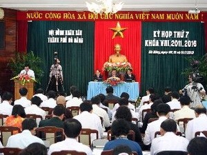 Vertrauensabstimmung auf Sitzung des Volksrates in Danang - ảnh 1