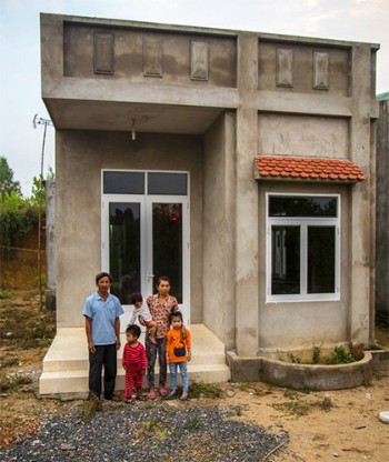 Haus gegen Taifun: Der Traum geht bereits in Erfüllung - ảnh 1