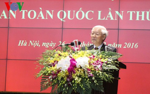 KPV-Generalsekretär Nguyen Phu Trong nimmt an Landeskonferenz der Polizei teil - ảnh 1