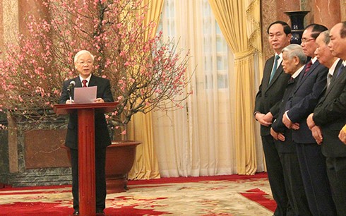 Partei, Armee und Bevölkerung engagieren sich für Aufbau des Landes - ảnh 1