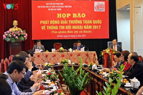 Start des Nationalpreises für Auslandsinformation 2017  - ảnh 1