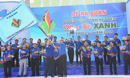 Ho Chi Minh Stadt: Über 60.000 Studenten beteiligen sich an freiwilliger Kampagne - ảnh 1