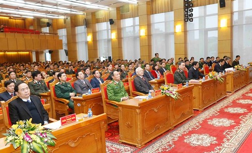 KPV-Generalsekretär, Staatspräsident Nguyen Phu Trong nimmt an Landeskonferenz der Polizei teil - ảnh 1