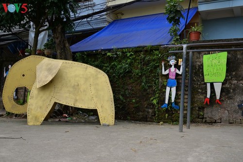 Botschaft zum Umweltschutz aus der Kunststraße am Roten Fluss - ảnh 2