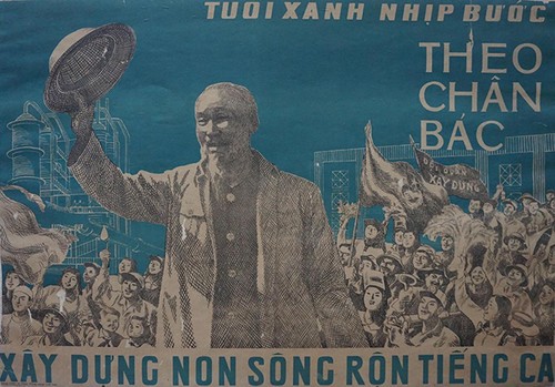 Eröffnung des Ausstellungsraums “Plakatsammlung” und Präsentation des Buches “Wünsche nach Frieden” - ảnh 1