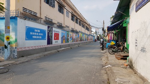 Fresken auf den Straßen verbreiten die Schönheit - ảnh 2