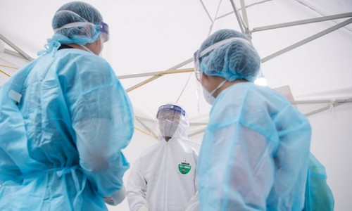 Ständiges Mitglied des Sekretariats der KPV fordert zur verstärkten Covid-19-Bekämpfung auf - ảnh 1