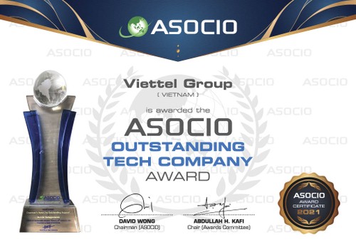 Viettel wird bei ASOCIO Awards 2021 geehrt - ảnh 1