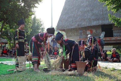 Zahlreiche Aktivitäten zur Begrüßung des Frühlings 2023 im Kultur- und Tourismusdorf der vietnamesischen Volksgruppen - ảnh 1