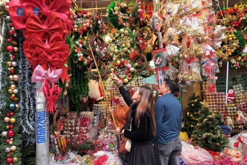 Weihnachtsstimmung in Hanoi - ảnh 8