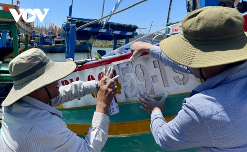 Fischer in Ba Ria-Vung Tau melden ihre Fischerboote an - ảnh 1