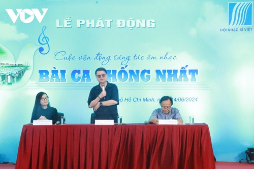 Start des Songwriting-Wettbewerbs zum 50. Jahrestag der Wiedervereinigung des Landes - ảnh 1