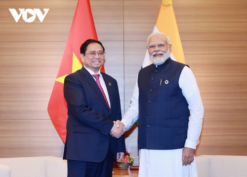 Premierminister Pham Minh Chinh beginnt Indien-Besuch - ảnh 1