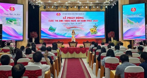 Start des Foto- und Videowettbewerbs „Happy Nghe An 2025“ - ảnh 1