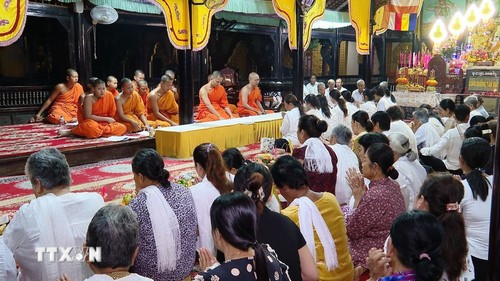 Die Khmer in Ca Mau feiern das Sene-Dolta-Fest - ảnh 1