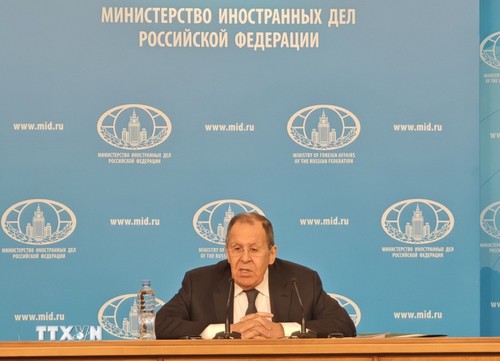 14. Parteitag: Russlands Außenminister betont die umfassende Führungsrolle der KPV - ảnh 1