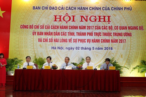 广宁省在2017年行政改革指数排行榜中居首 - ảnh 1