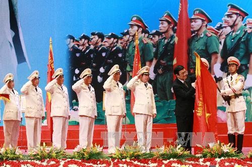 Feier zum 50. Gründungstag der Volkspolizei - ảnh 1