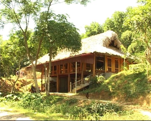 Pfahlhaus der Volksgruppe Tay in Ha Giang - ảnh 1