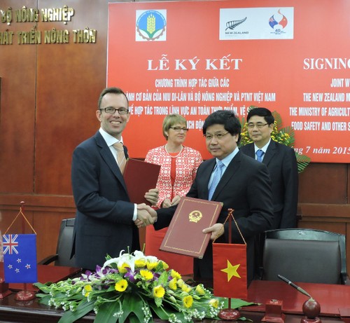 Vietnam und Neuseeland arbeiten verstärkt in der Nahrungsmittelsicherheit zusammen - ảnh 1