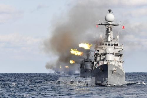 Südkorea führt Seemanöver durch - ảnh 1