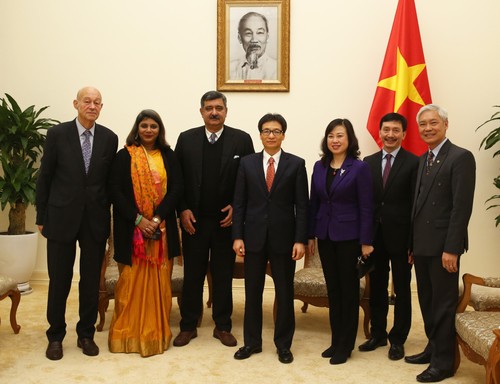 Vizepremierminister Vu Duc Dam empfängt Vertreter des SOS-Kinderdorfs International - ảnh 1