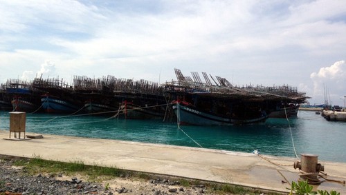 Schiffsanlegestelle Sinh Ton – Stützpunkt der Fischer bei der Seefahrt - ảnh 1