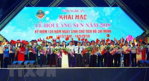 Fest des Sen-Dorfes 2019 eröffnet - ảnh 1