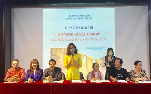 Altstadt Hanoi veranstaltet zahlreiche Aktivitäten zur Begrüßung des vietnamesischen Kulturerbe-Tags - ảnh 1