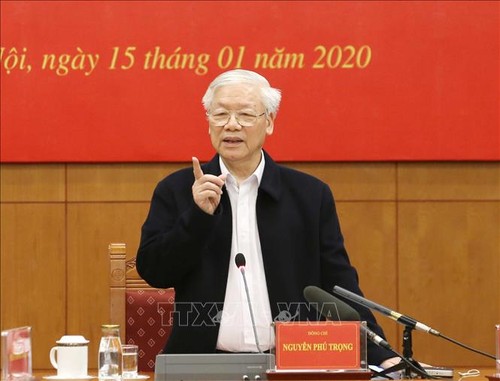 KPV-Generalsekretär, Staatspräsident Nguyen Phu Trong leitet 17. Sitzung des Verwaltungsstabs für Korruptionsbekämpfung - ảnh 1