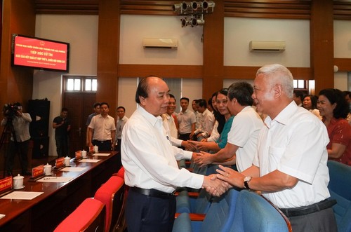 Premierminister Nguyen Xuan Phuc trifft Wähler in Hai Phong - ảnh 1