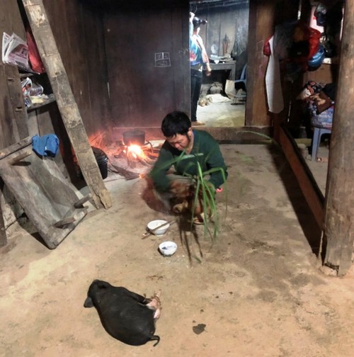 Opferzeremonie im Neujahr der Volksgruppe der Mong in Son La - ảnh 1